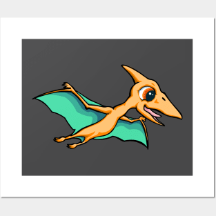 Cute flying dragon Posters and Art